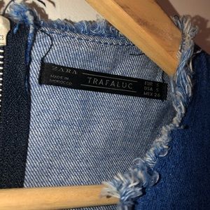 ZARA DENIM TOP